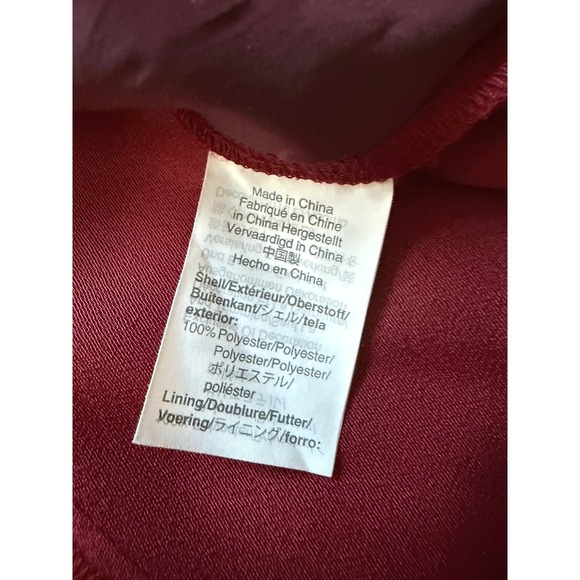 Vintage Style Burgundy Blazer Jacket Womens L J.Crew Workwear Preppy Office Chic - Picture 7 of 7